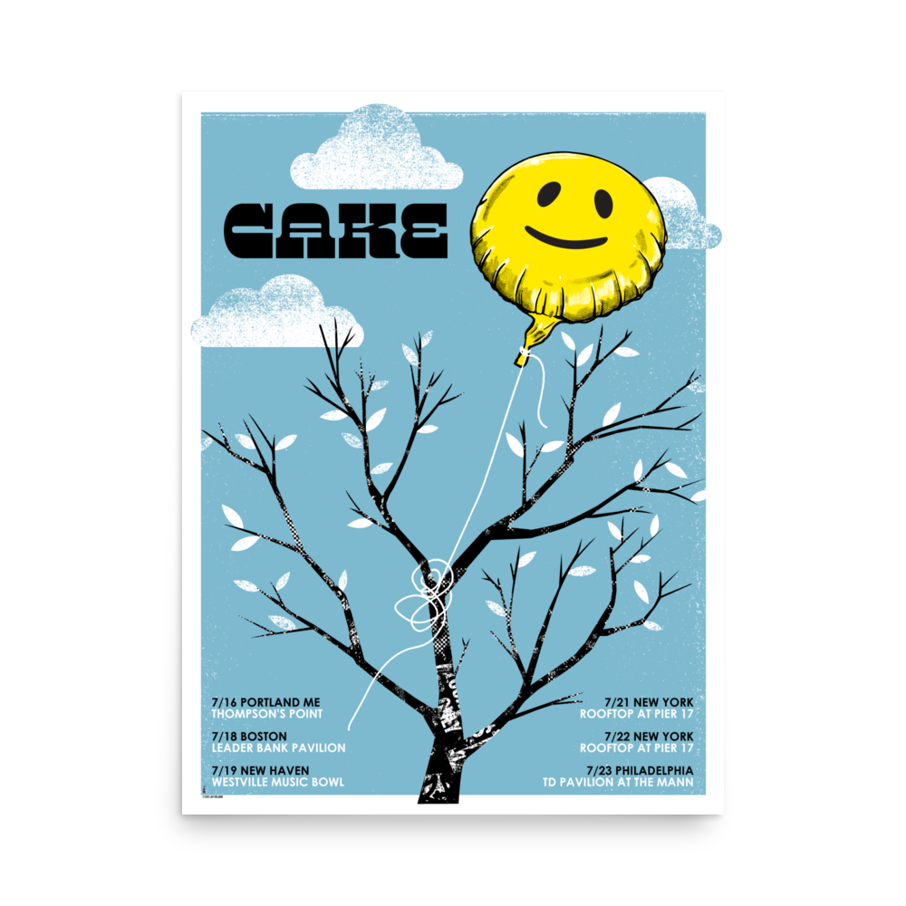 2023<br>July Tour Leg<br>An Evening with CAKE