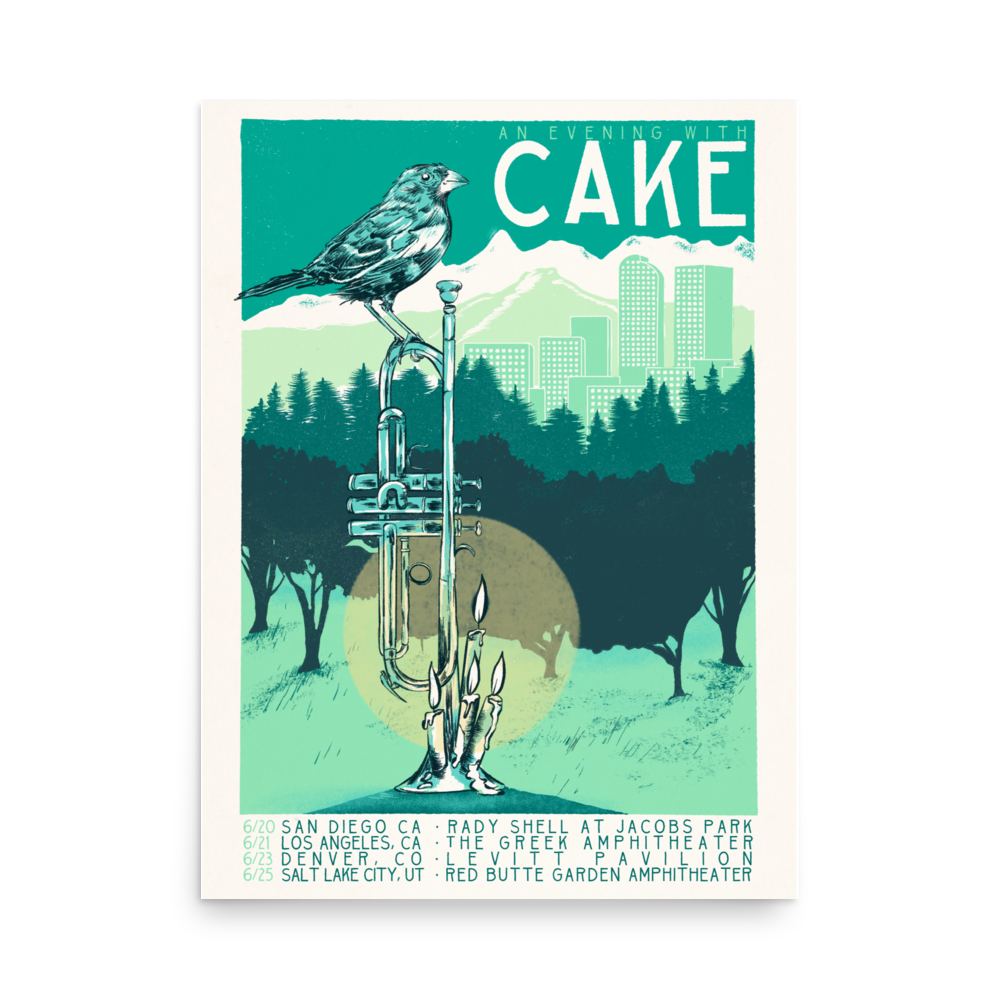 2023<br>June Tour Leg<br>An Evening with CAKE