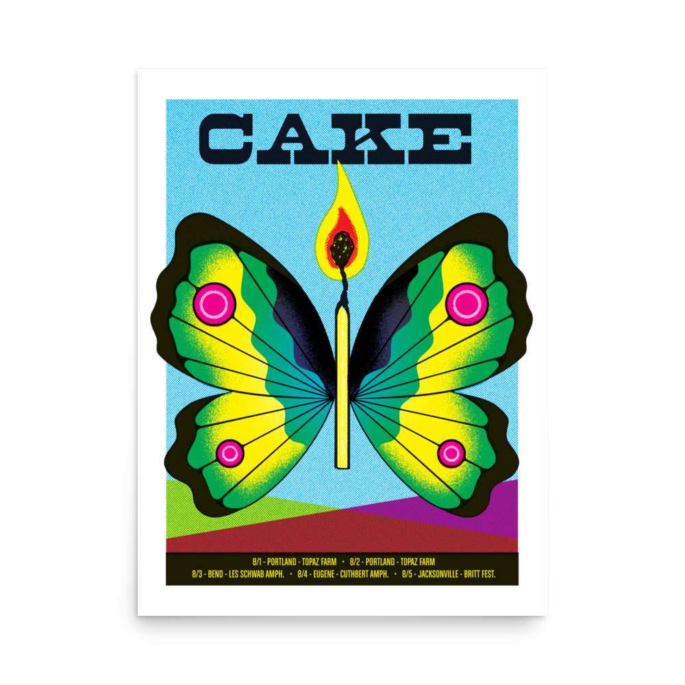 2023<br>August Tour Leg<br>An Evening with CAKE