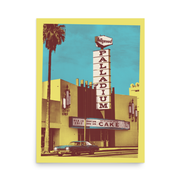 Shop Cake Poster Store Offical Cake concert poster prints